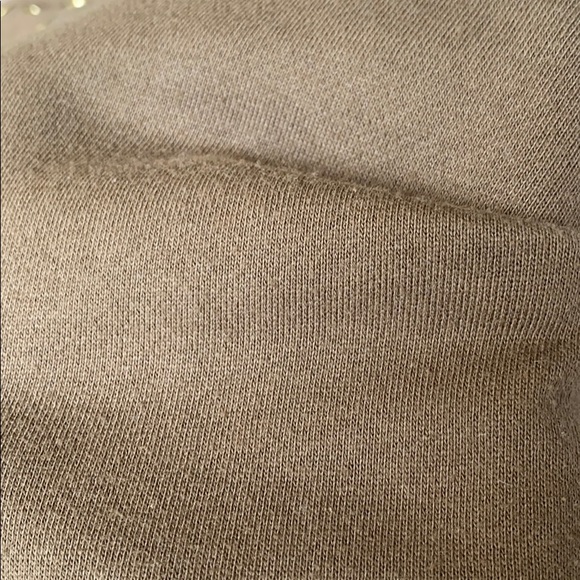 Michael Kors gold eyelet brown sweatshirt - Picture 6 of 6